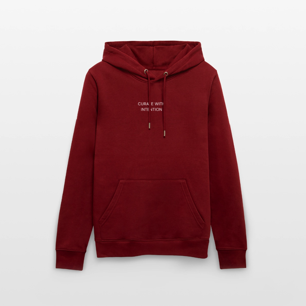 WONENA Curate with Intention Heavyweight Unisex Hoodie Cruiser — feature highlight