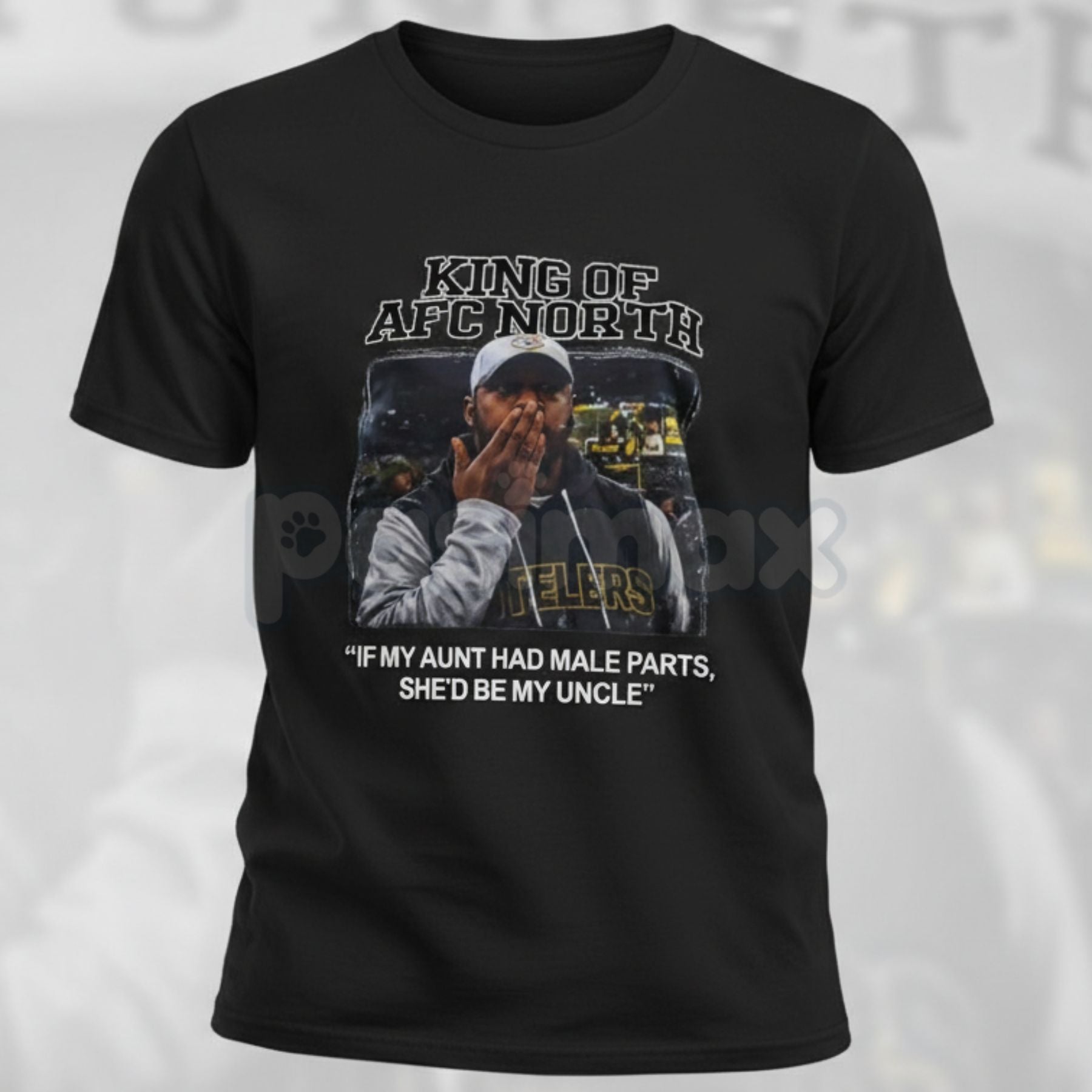 Pasimax Missed Field Goal Mike Tomlin T-Shirt - Funny Pittsburgh Football Fan Tee, Steelers Game Day Sarcastic Shirt, Coach T