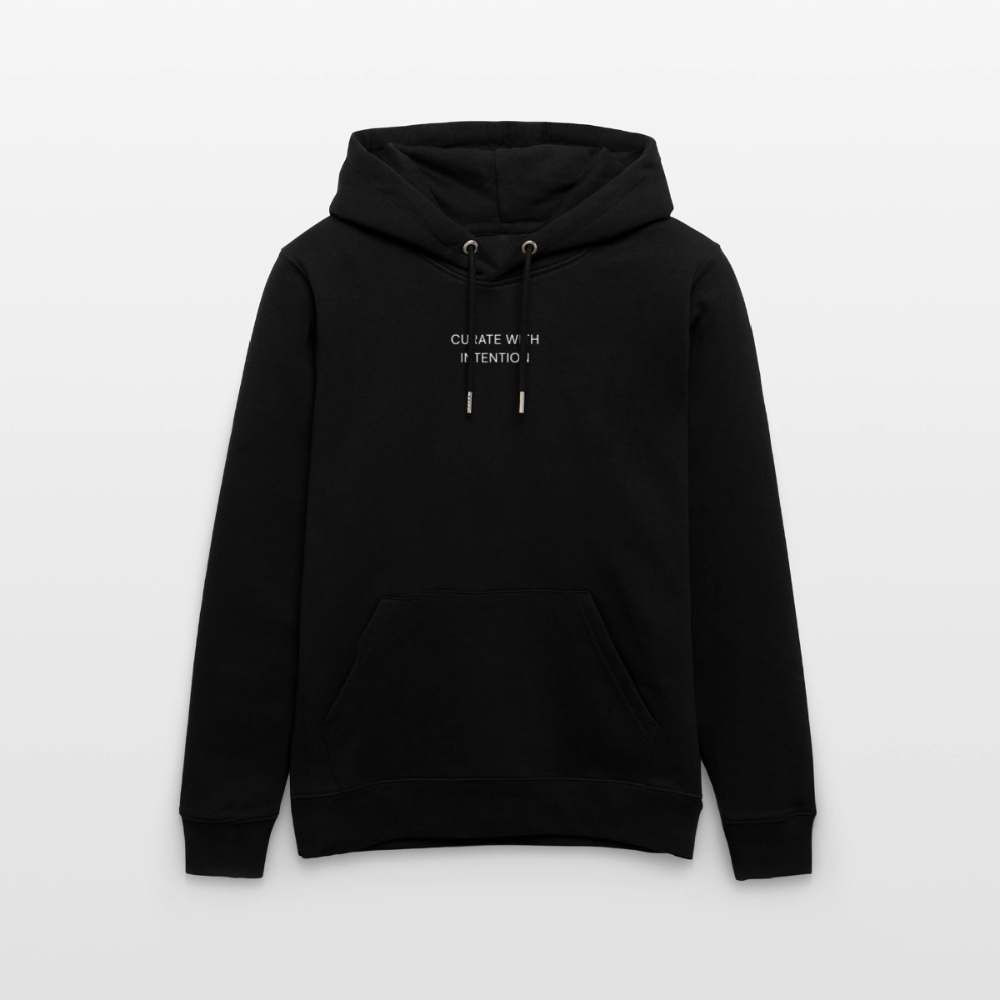 WONENA Curate with Intention Heavyweight Unisex Hoodie Cruiser — lifestyle context