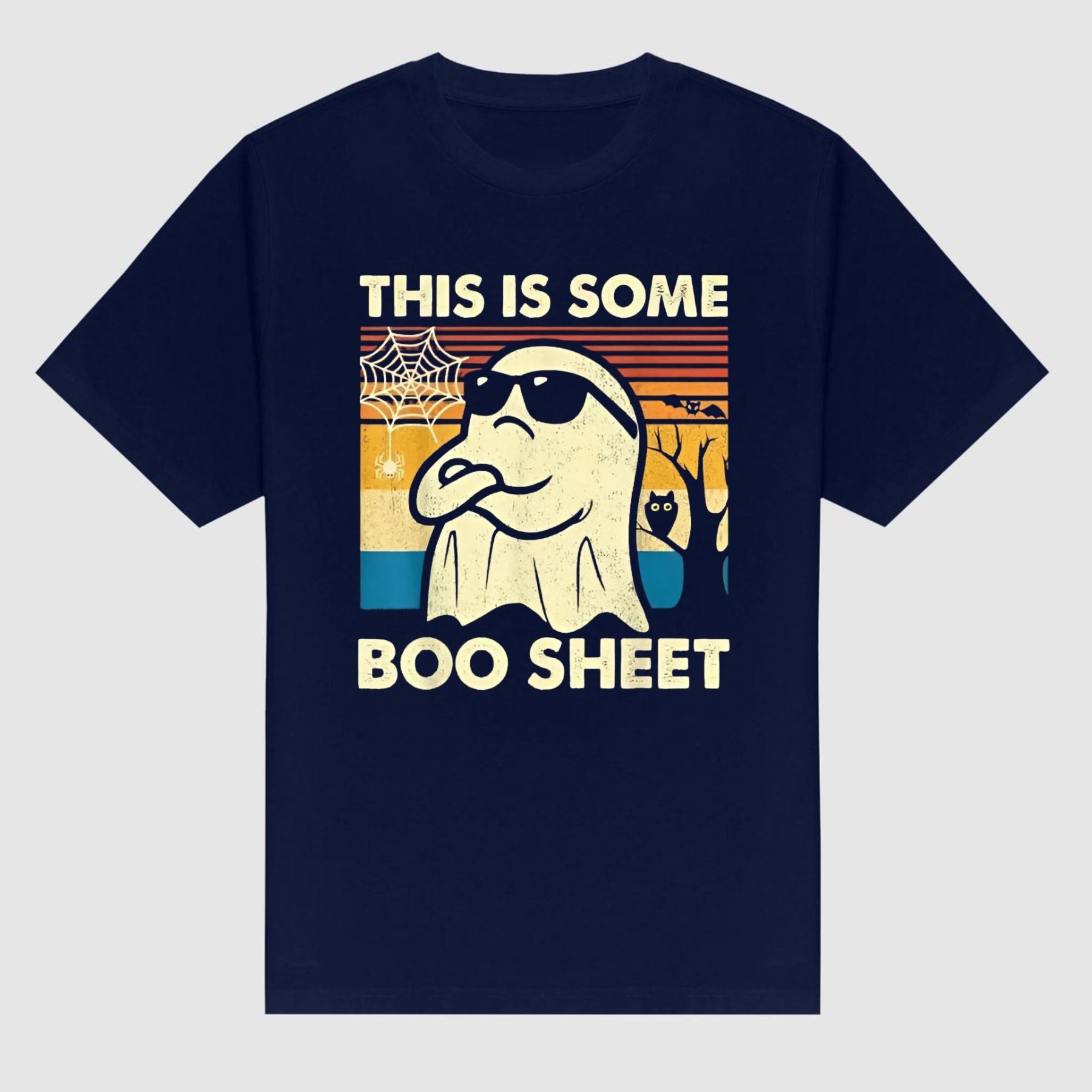 Pasimax "This is Some Boo Sheet" Ghost T-Shirt — side view