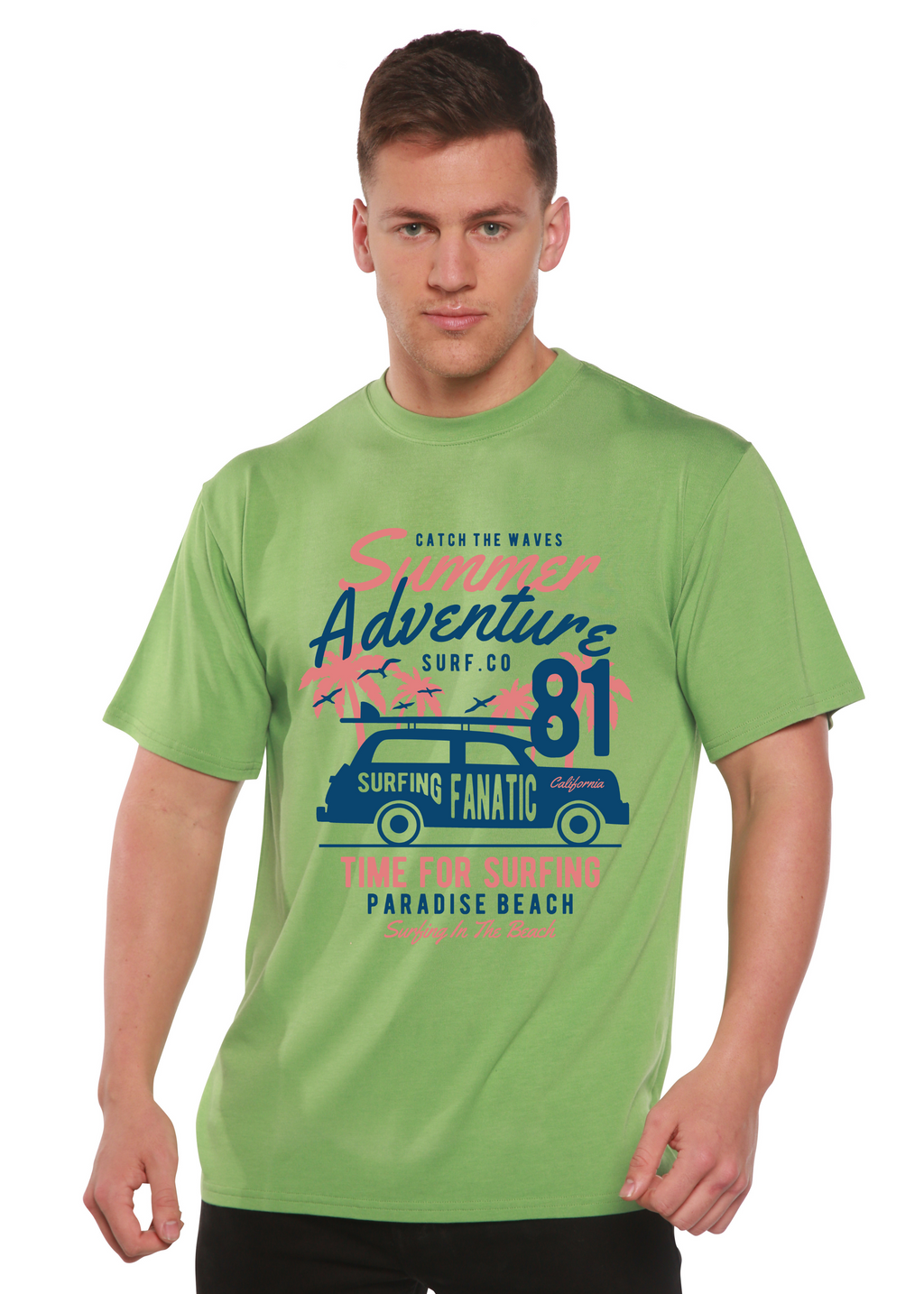 Spun Bamboo Sammer Adventure Spun Bamboo® Men's Bamboo Viscose/Organic Cotton Short Sleeve Graphic T-Shirt — lifestyle contex