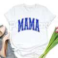 Mama Puff Print T-Shirt – 3D Textured Motherhood Tee, Premium Graphic Shirt for Women