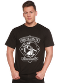 Spun Bamboo Ride Till Death Spun Bamboo® Men's Bamboo Viscose/Organic Cotton Short Sleeve Graphic T-Shirt — main product shot
