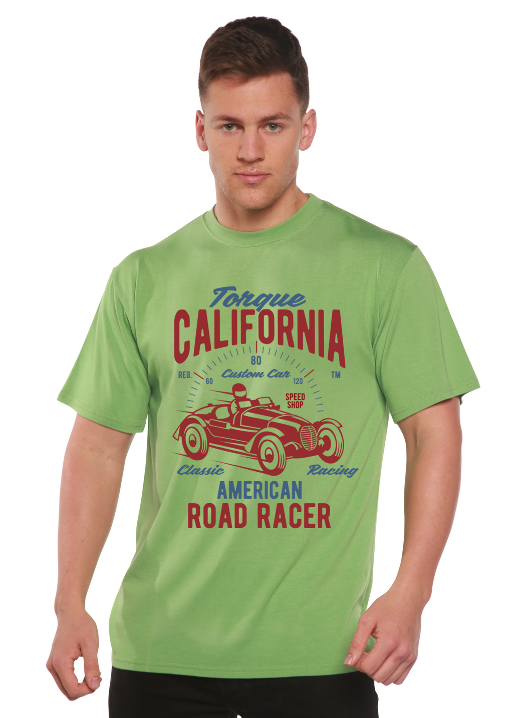 Spun Bamboo Torque California Spun Bamboo® Men's Bamboo Viscose/Organic Cotton Short Sleeve Graphic T-Shirt — lifestyle conte