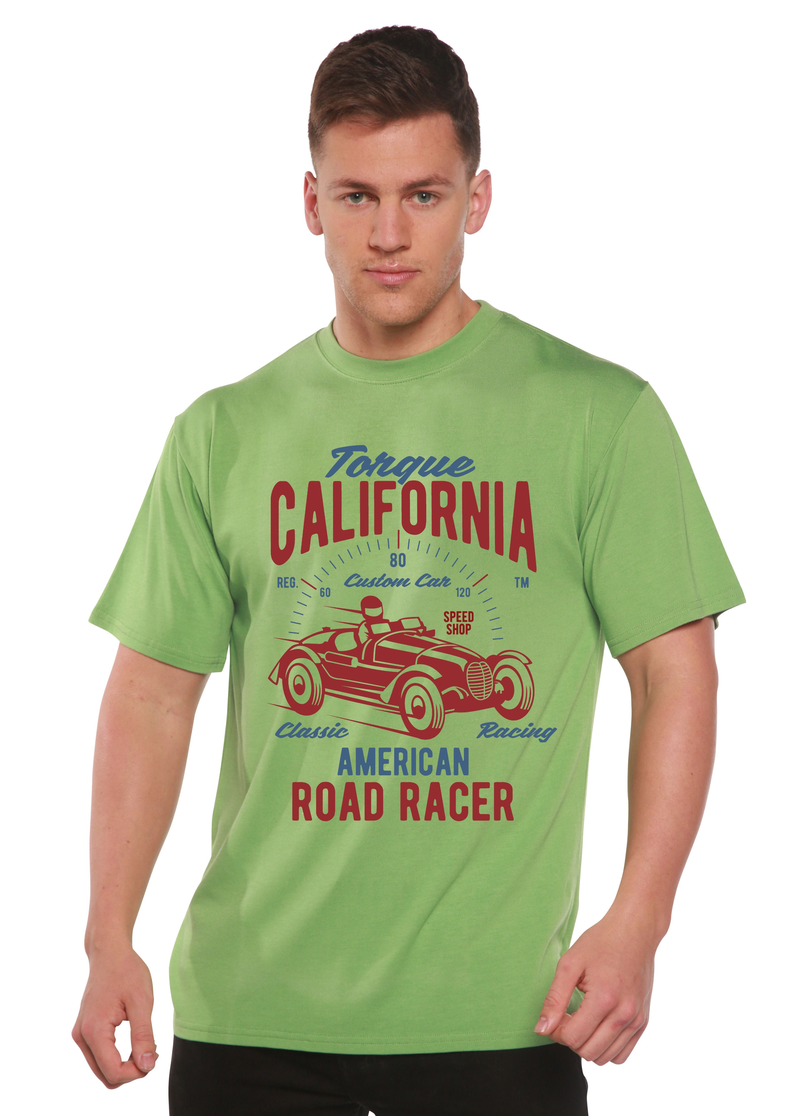 Spun Bamboo Torque California Spun Bamboo® Men's Bamboo Viscose/Organic Cotton Short Sleeve Graphic T-Shirt — lifestyle conte