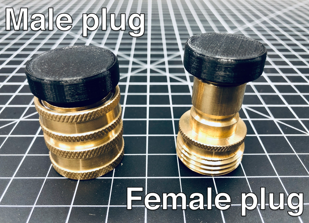 DribbleStopper Plug for Pressure Washer & Garden Hose Quick Disconnect Fittings – Stubby Nozzle Co., view 9
