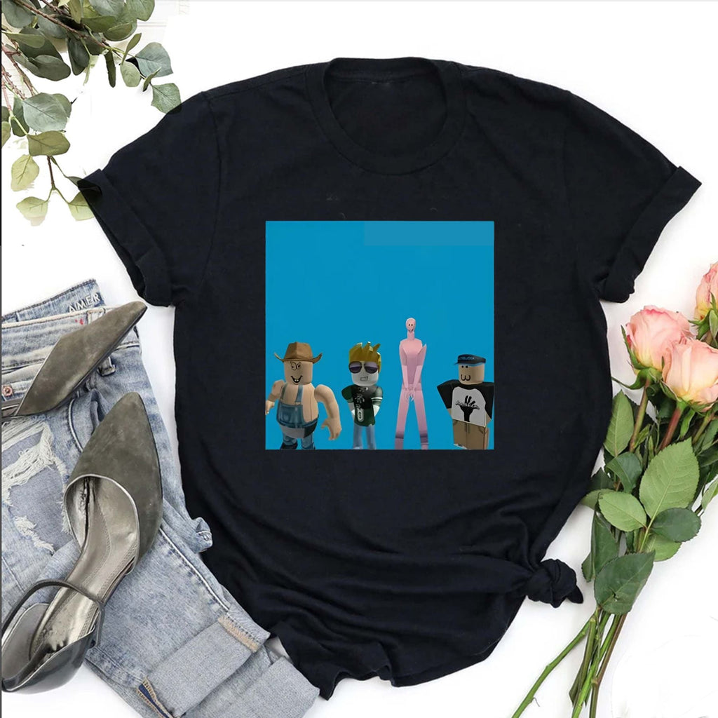 Pasimax Funny Roblox T-Shirt — detail close-up