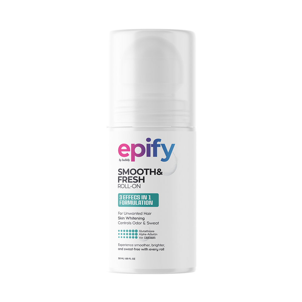 Epify 3-in-1 Underarm Roll-On Unisex, Hair Growth Minimizer, Dark Spot Corrector &amp; Odor Control