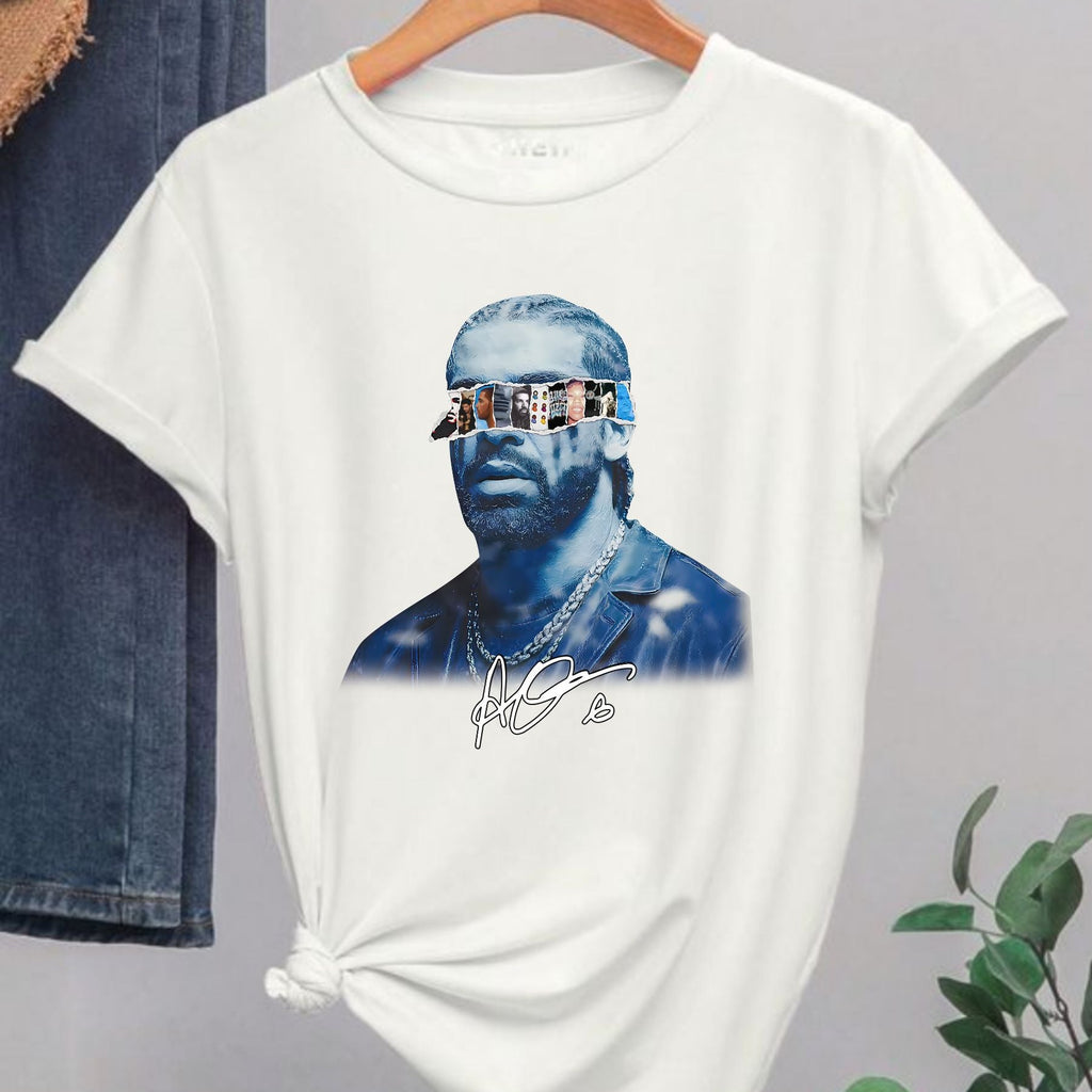Pasimax Drake Graphic Tee — detail close-up