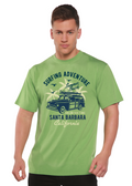 Spun Bamboo Surfing Adventure Spun Bamboo® Men's Bamboo Viscose/Organic Cotton Short Sleeve Graphic T-Shirt — main product sh