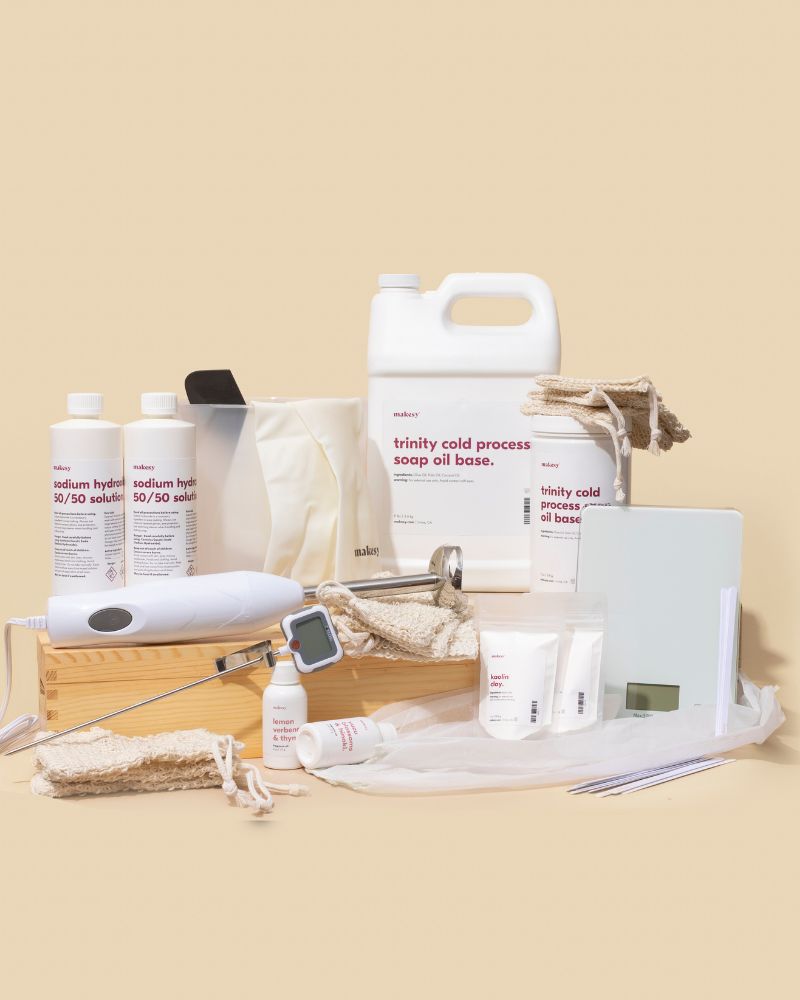 pro cold process soap making kit – makesy®
