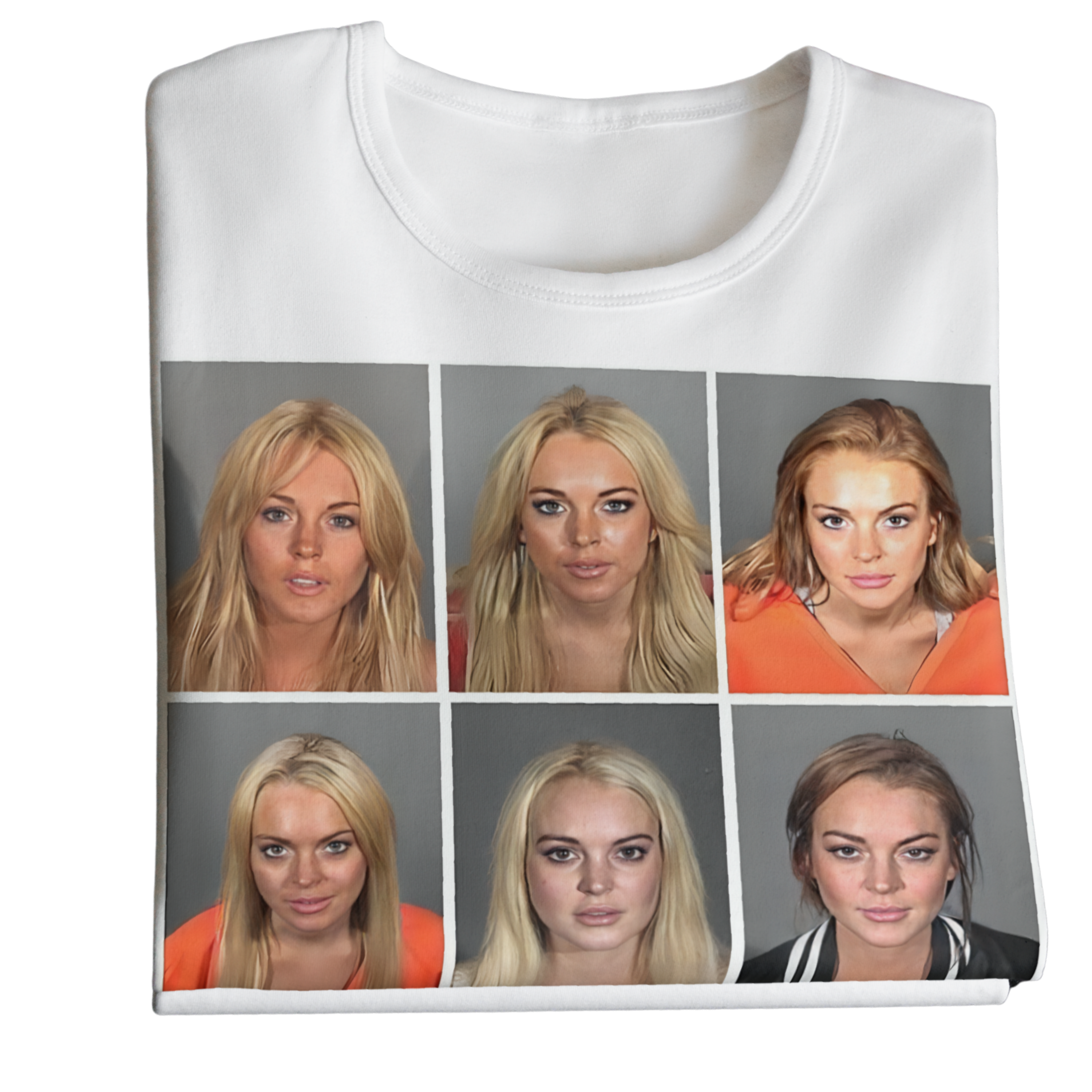 Hustle City Clothing LiLo Mugshot T-shirt — comparison shot