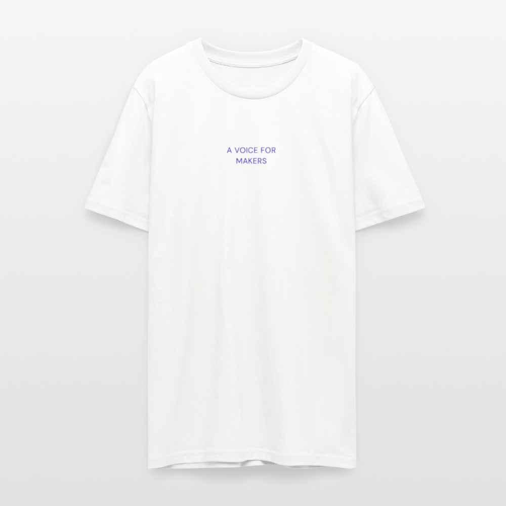 WONENA A Voice for Makers Stanley/Stella Crafter Unisex Organic T-Shirt — construction detail