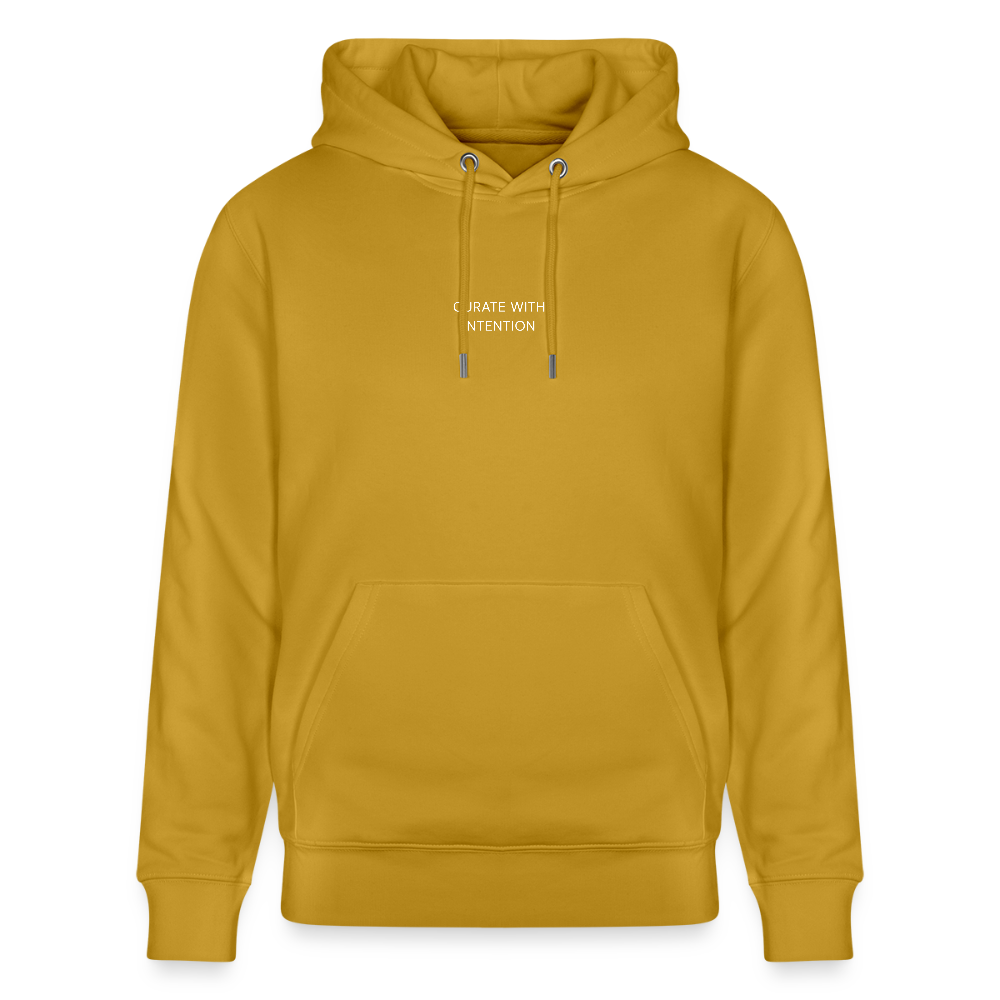 WONENA Curate with Intention Heavyweight Unisex Hoodie Cruiser — side view