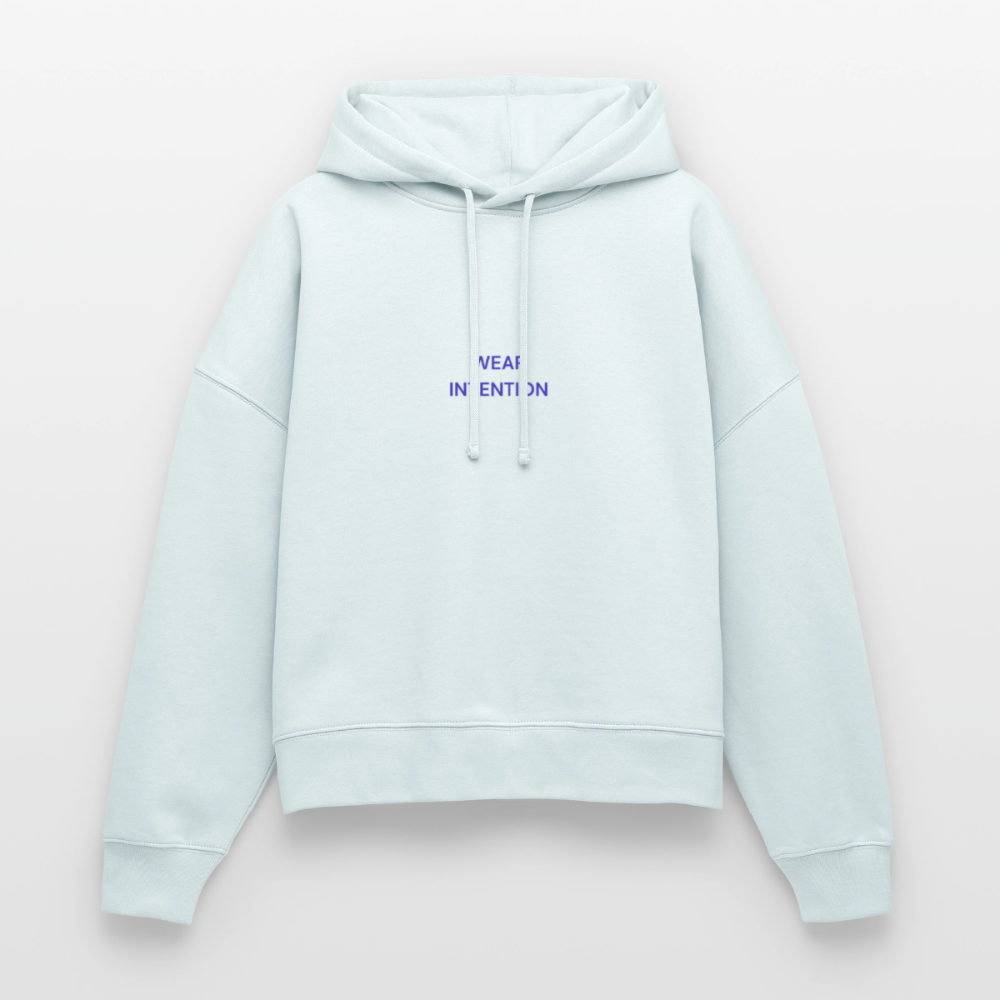 WONENA Wear Intention Stanley/Stella Nora Women's Organic Hoodie — detail close-up