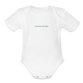 WONENA Pure from the Start Organic Short Sleeve Baby Bodysuit — main product shot