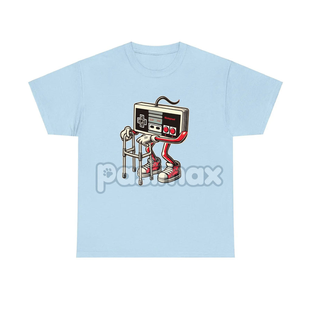 Pasimax Retro Gaming Pattern T-Shirt — detail close-up