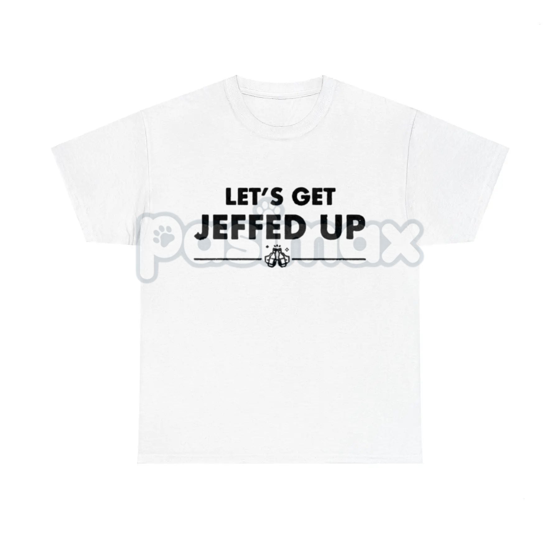 Pasimax "Let'S Get Jeffed Up" Faded Beer T-Shirt — lifestyle context