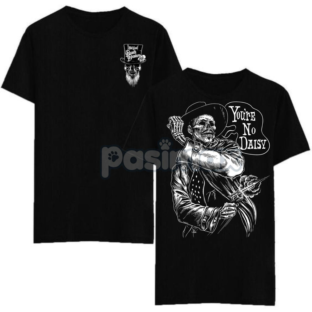 Pasimax Doc Holliday "No Daisa" T-Shirt — detail close-up