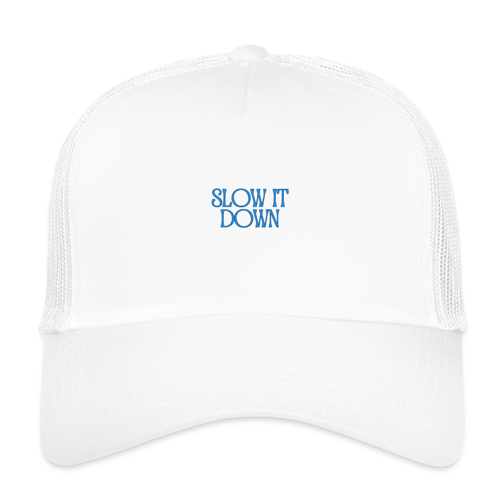 WONENA Re Concept Slow it Down Organic Baseball Cap — main product shot