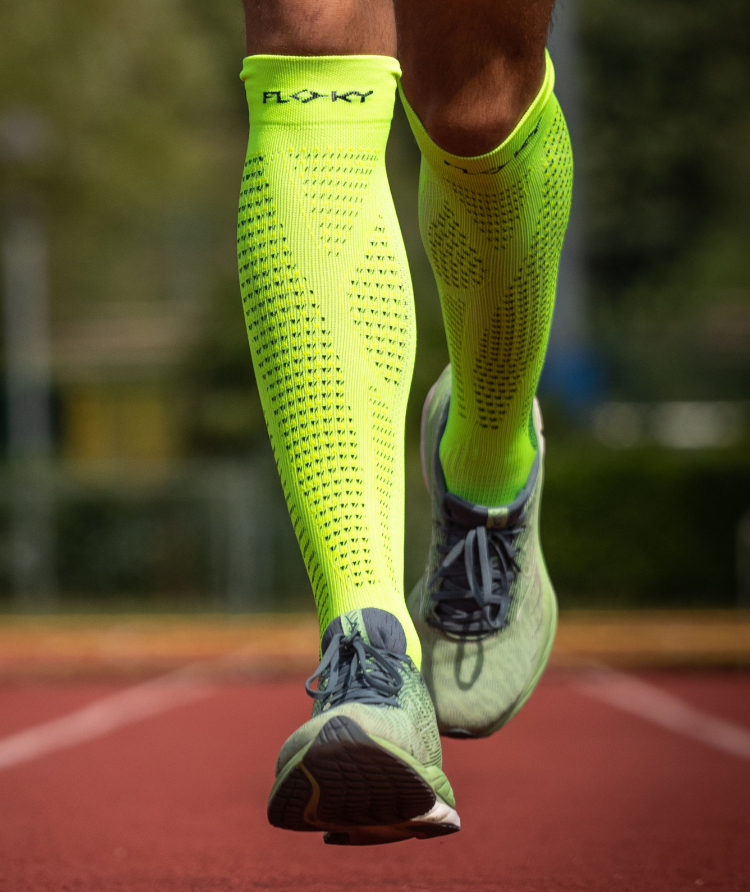 Floky US RUN UP Long Sock — lifestyle context