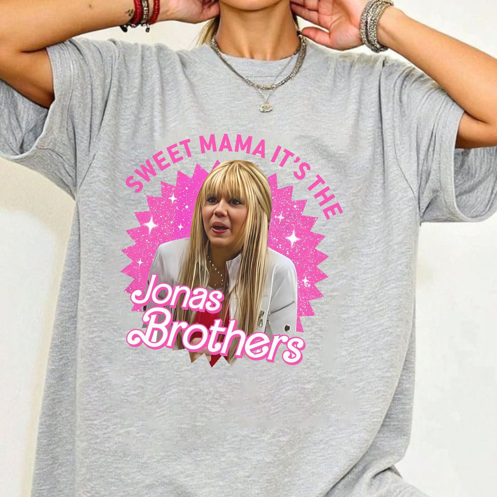 Pasimax "Sweet Mama It's The Jonas Brothers" 2005 T-Shirt — side view