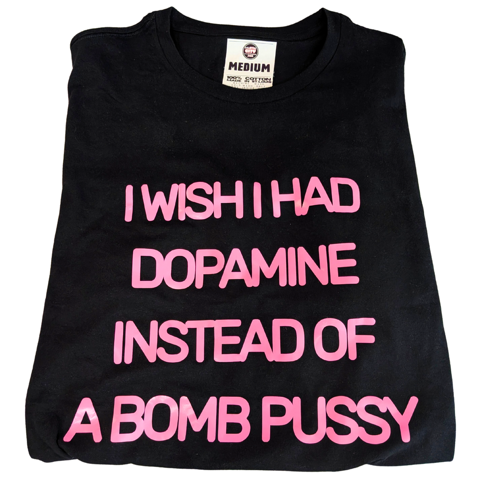 Hustle City Clothing Dopamine Streetwear Graphic T-Shirt — back view