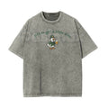 Pasimax Off To Get A Little Silly Vintage Washed T-Shirt – St. Patrick’s Day Shamrock Graphic Tee — main product shot