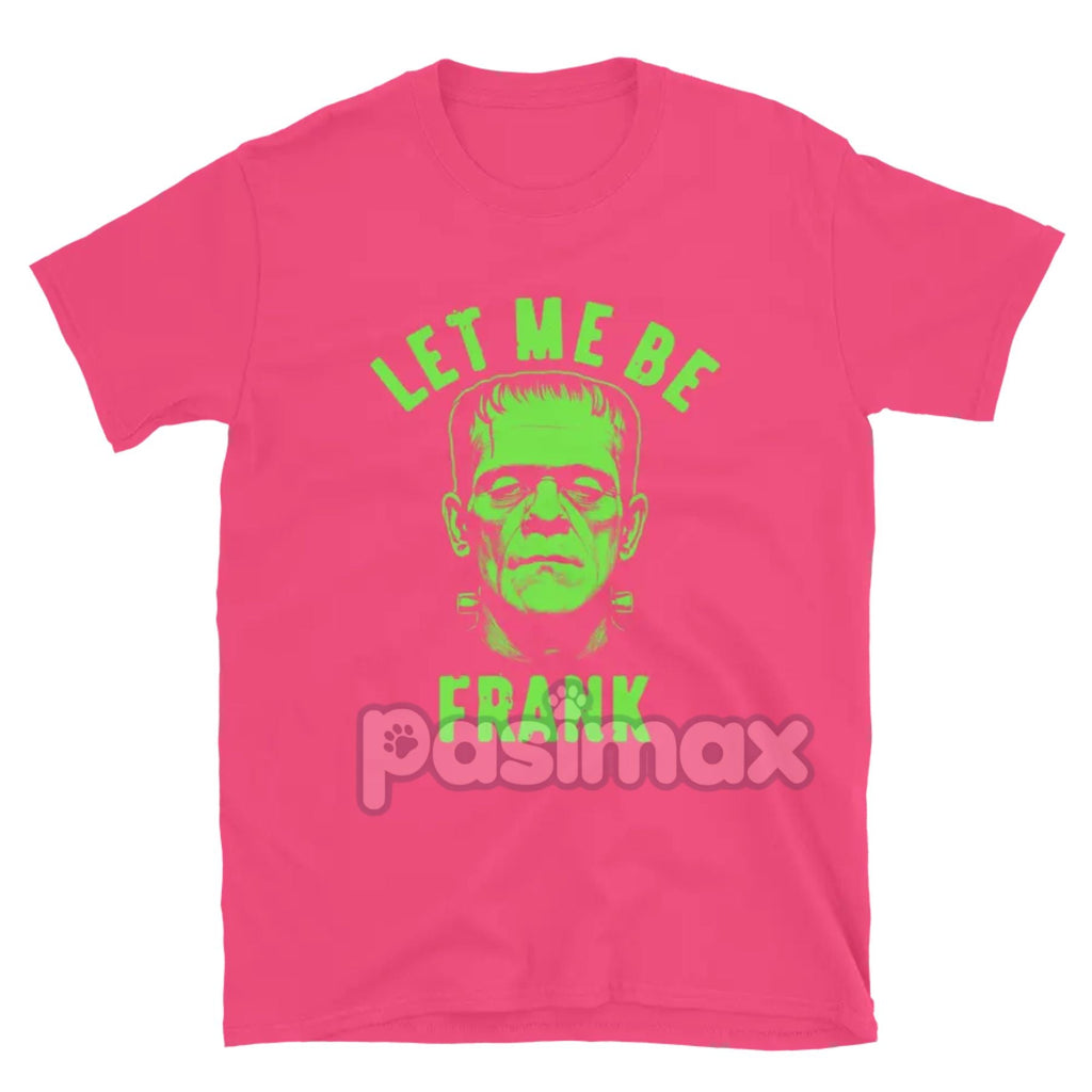 Pasimax "Let Me Be Frank" T-Shirt — detail close-up
