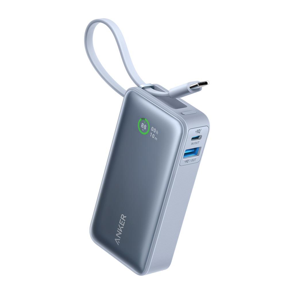 Anker Nano Power Bank (30W, Built-In USB-C Cable), view 13
