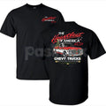 Pasimax Retro Chevy Heartbeat of America Christmas T-Shirt - Vintage Holiday Automotive Tee, Iconic Chevy Slogan Xmas Gift, A
