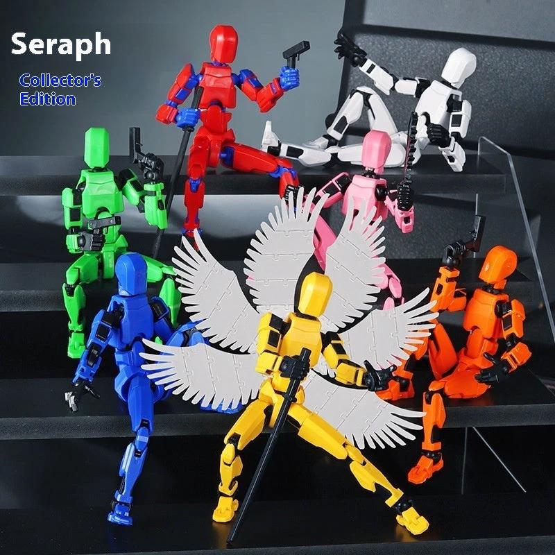 Multi-Jointed Shapeshift Robot - 3D Printed Action Model Toy