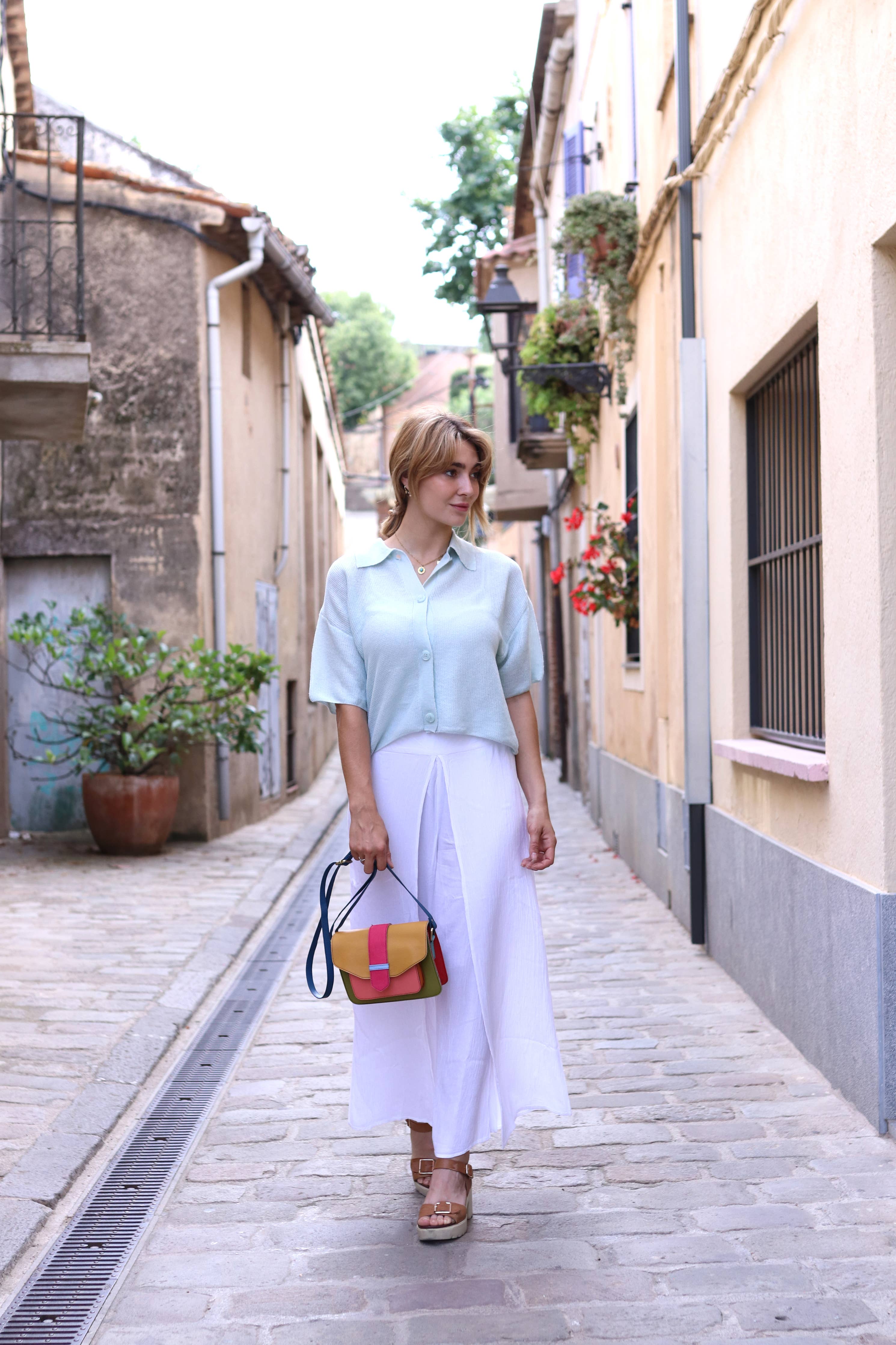 WONENA Soruka Grace Reversible Leather Handbag — upcycled leather handbags category context