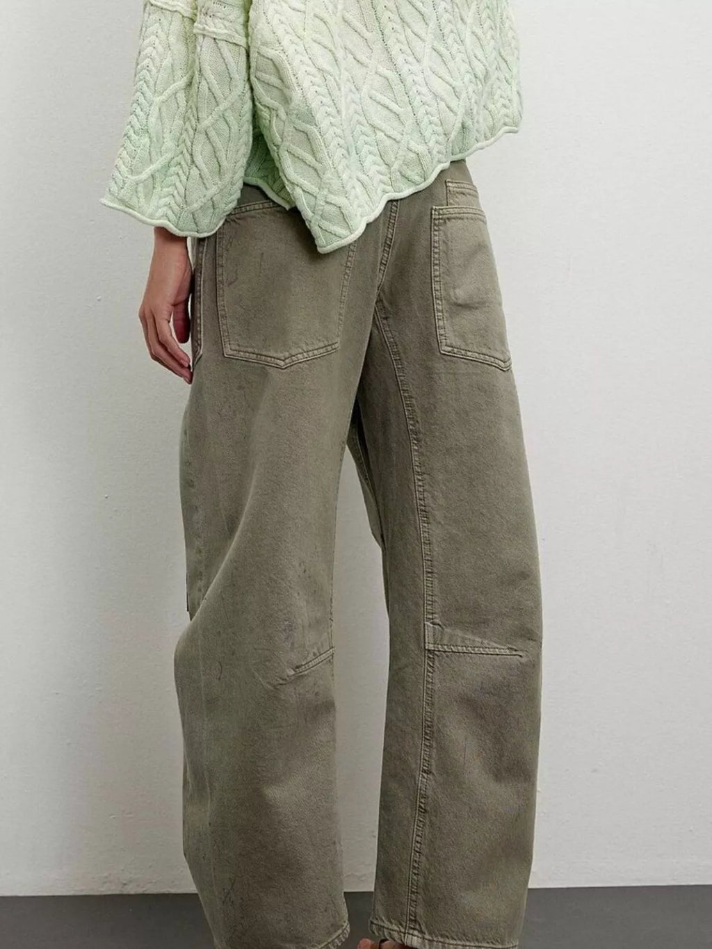 Washed Relaxed Fit Jeans