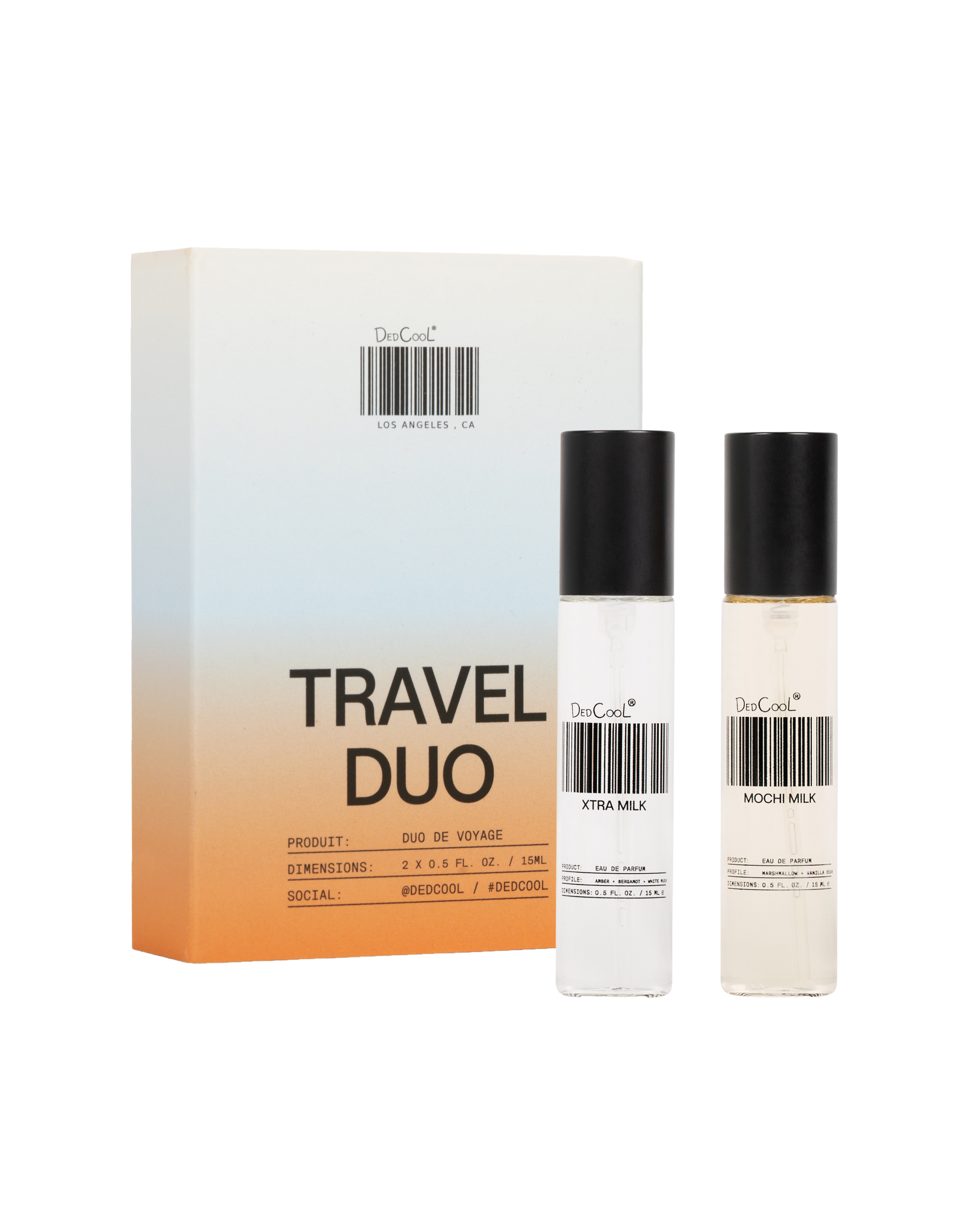 Travel Spray Duo Xtra Milk + Mochi Milk – DedCool