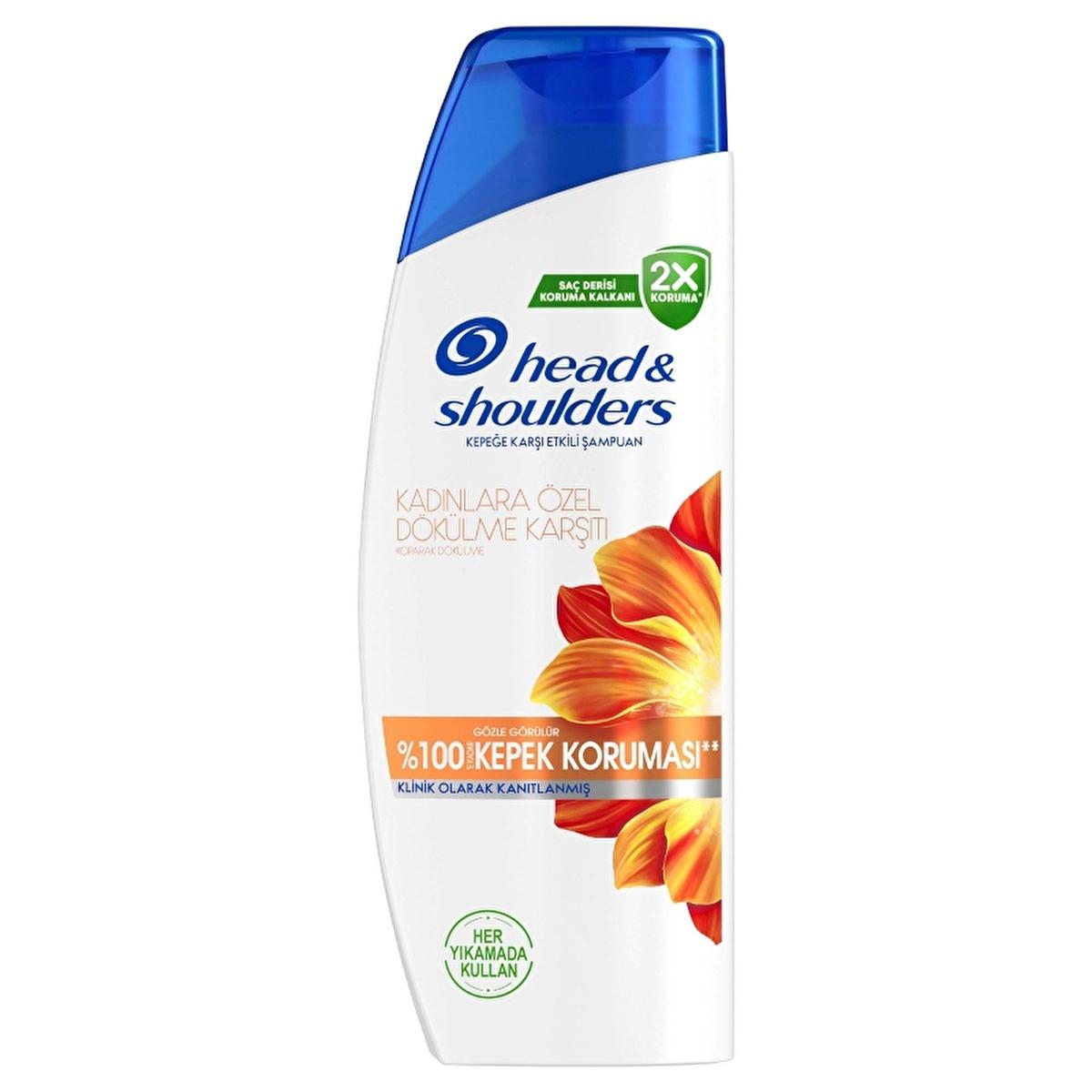 Head & Shoulders Anti-Dandruff Shampoo for Women - Combats Hair Loss & Dandruff, Dermatologically Tested, Sustainable Packaging