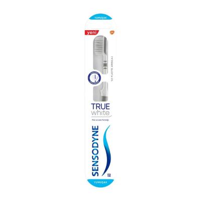 Sensodyne True White Electric Toothbrush for Sensitive Teeth - Gentle on Gums, Whitens Teeth, Soft Bristle