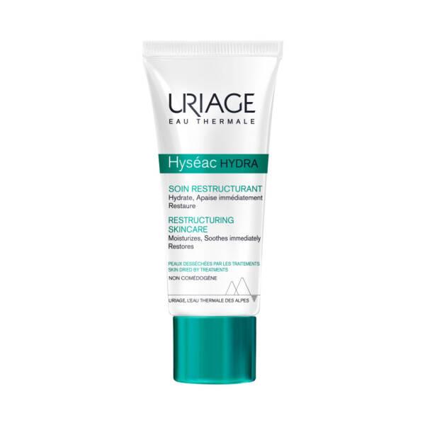 Uriage Hyseac Hydra Restructuring Skincare Moisturizer for Oily Skin - 40ml Lightweight Hydrating Cream