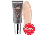 Saie Slip Tint - Lightweight Tinted Moisturizer with Mineral Zinc SPF 35 & Hyaluronic Acid, Non-Comedogenic & Cruelty-Free