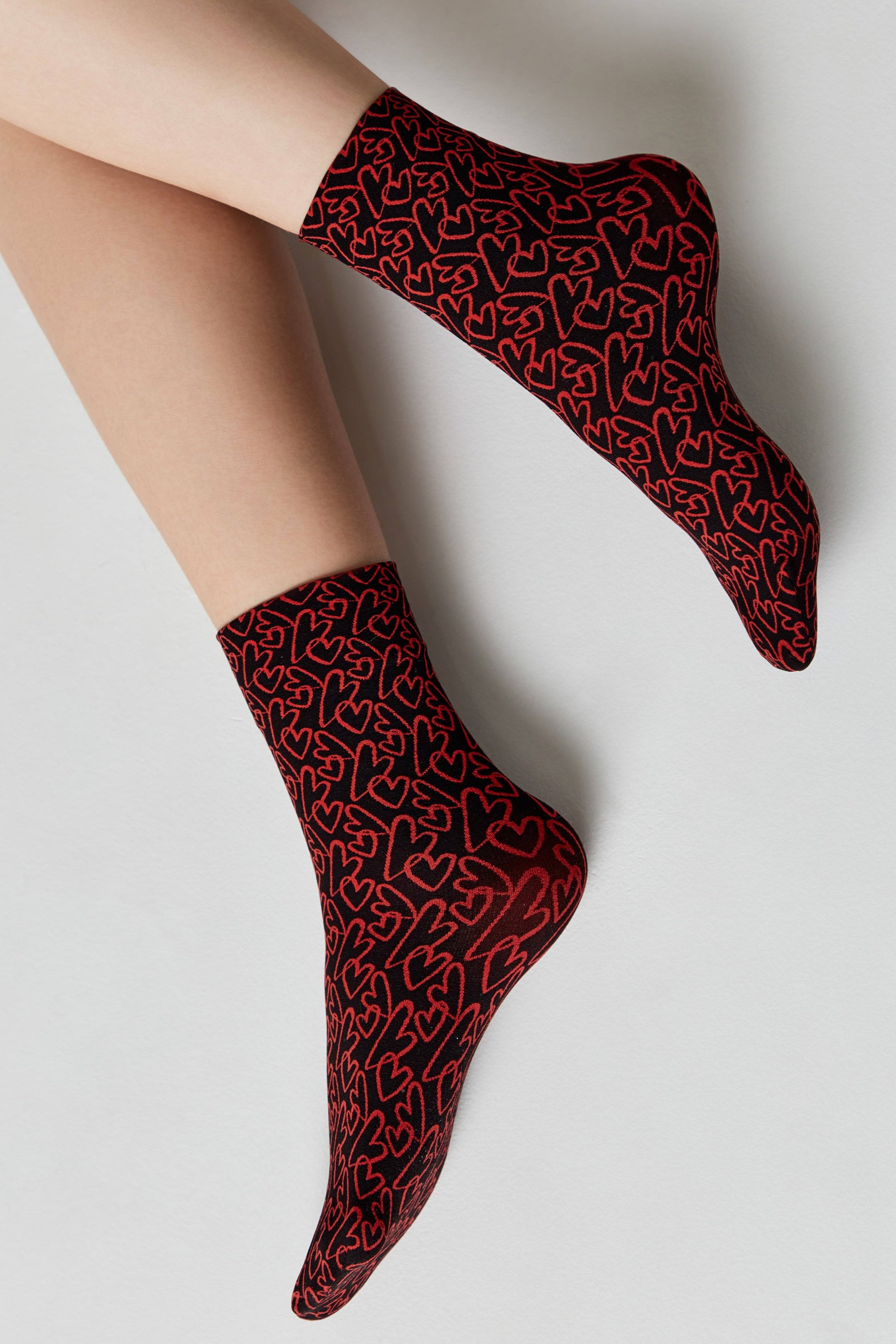 TheRanok.com Dense Socks Conte Fantasy - "Love" Designs — main product shot