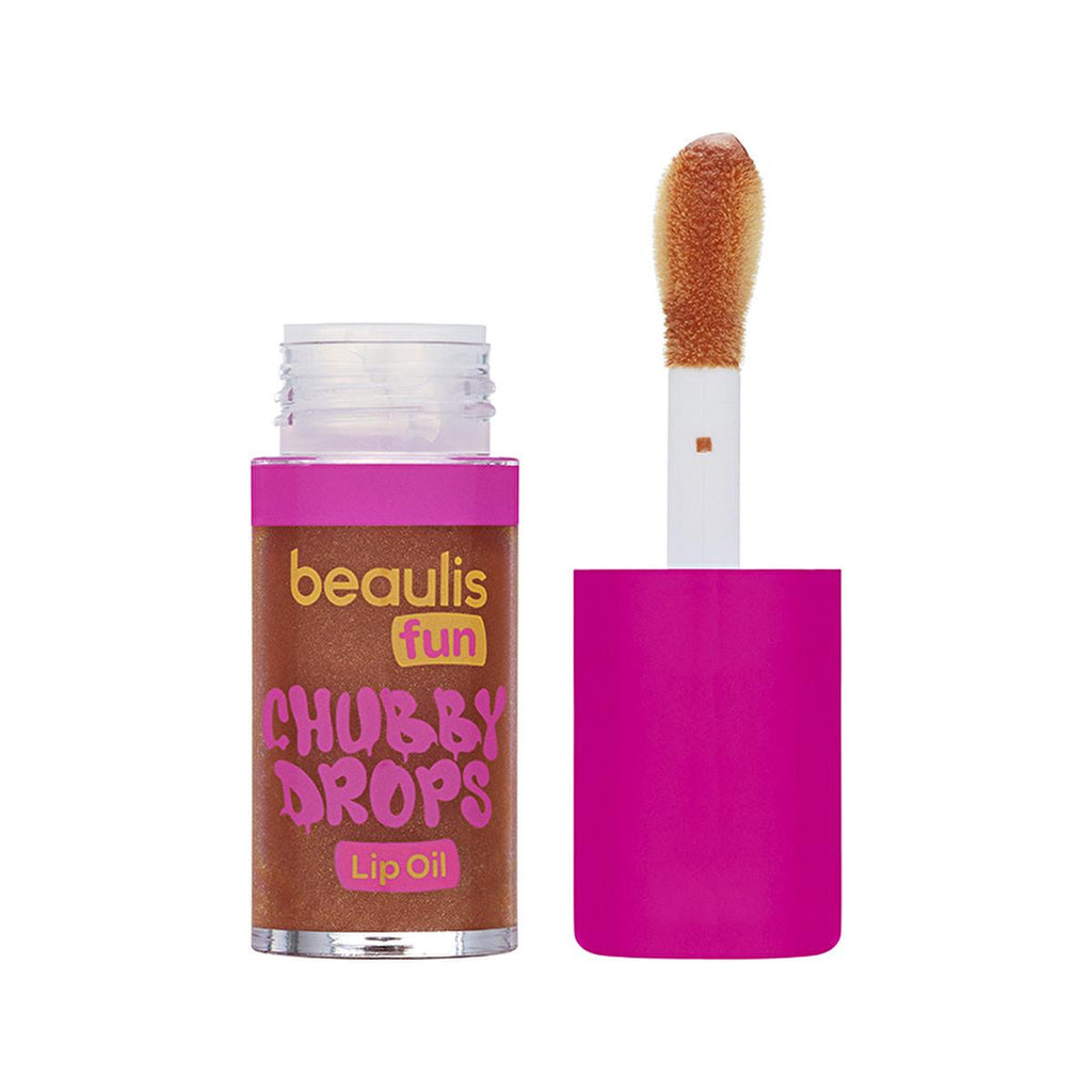 Beaulis Fun Chubby Drops Lip Oil 135 Toffee Shine - Moisturizing, Shiny Lip Care