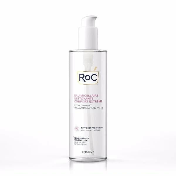 Roc Micellaire Cleansing Water: Gentle & Hydrating Makeup Remover for Sensitive Skin - 400ml