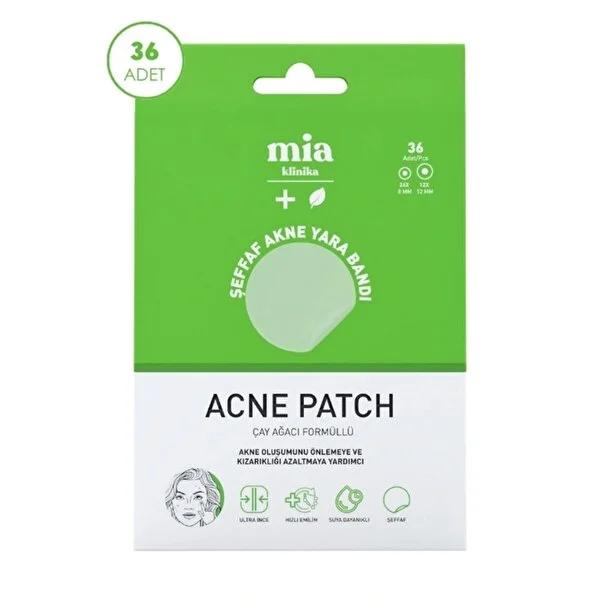 Mia Klinika Transparent Acne Patch: Hydrocolloid Healing, Scar Prevention & Tea Tree Oil - Discreet Blemish & Pimple Spot Treatment