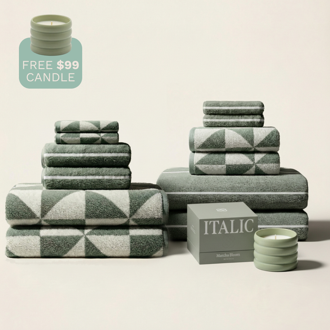 Italic Deia Towels — detail shot 9