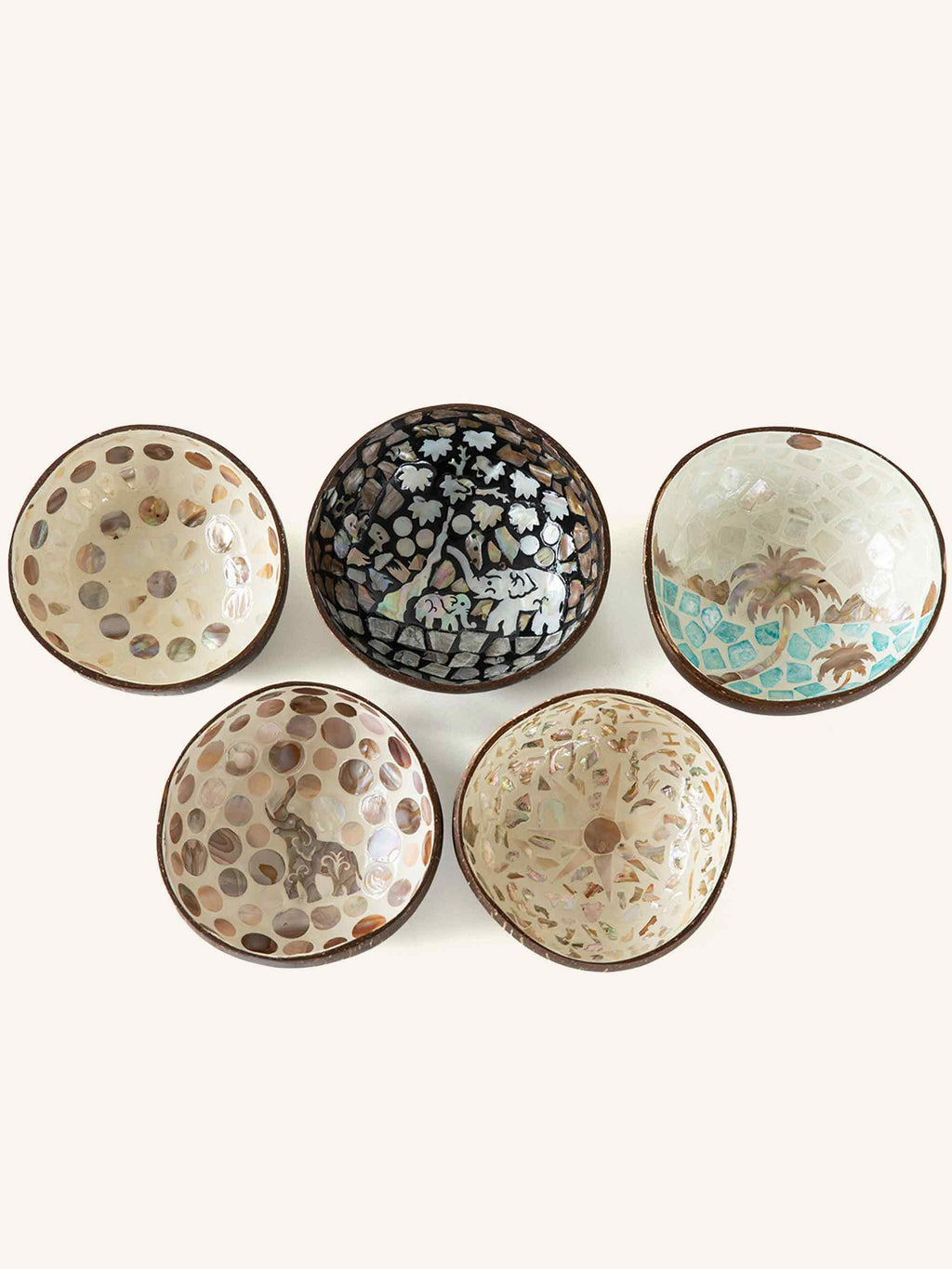 LINTICO LINTICO HANDMADE NATURAL SHELL COCONUT BOWL DECOR — construction detail