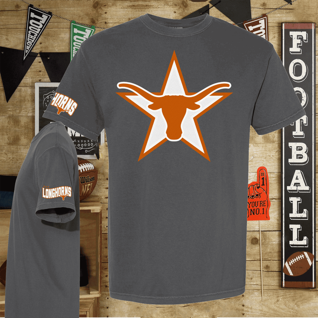 A Blessed Texas Mess Boutique University of Texas Football Shirts, Longhorns Football sweatshirts, SEC… — lifestyle worn / used context