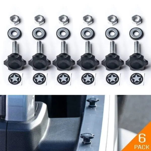 GPCA GP-Star Versatile Quick-Release Thumbscrew Set — detail close-up