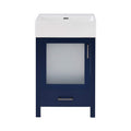 Nuvia 20-Inch Modern Bathroom Vanity With Ceramic Sink And Storage Cabinet (SAK83047) – SAKSBY WHOLESALE