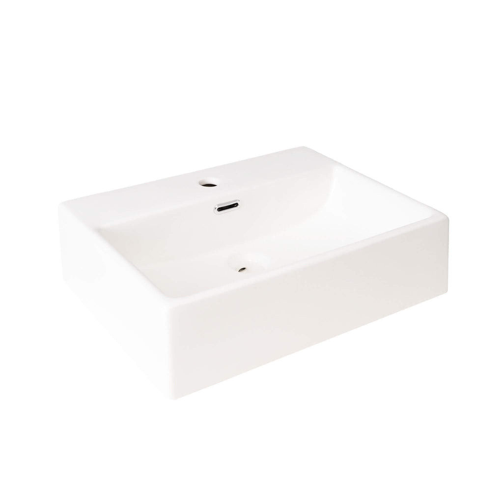 Nuvia 20-Inch Modern Bathroom Vanity With Ceramic Sink And Storage Cabinet (SAK83047) – SAKSBY WHOLESALE, view 18