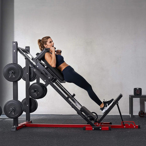 Rovix 2000LBS Adjustable Leg Press And Hack Squat Machine For Home Gym Workouts (SAK53148) – SAKSBY WHOLESALE, view 2